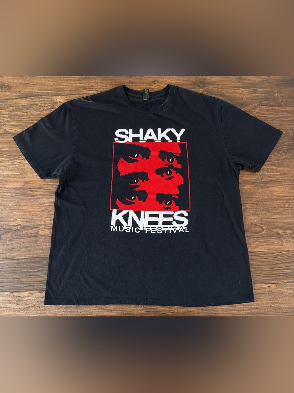 Original 2025 Shaky Knees Music Festival Official Lineup Concert T-Shirt 2XL